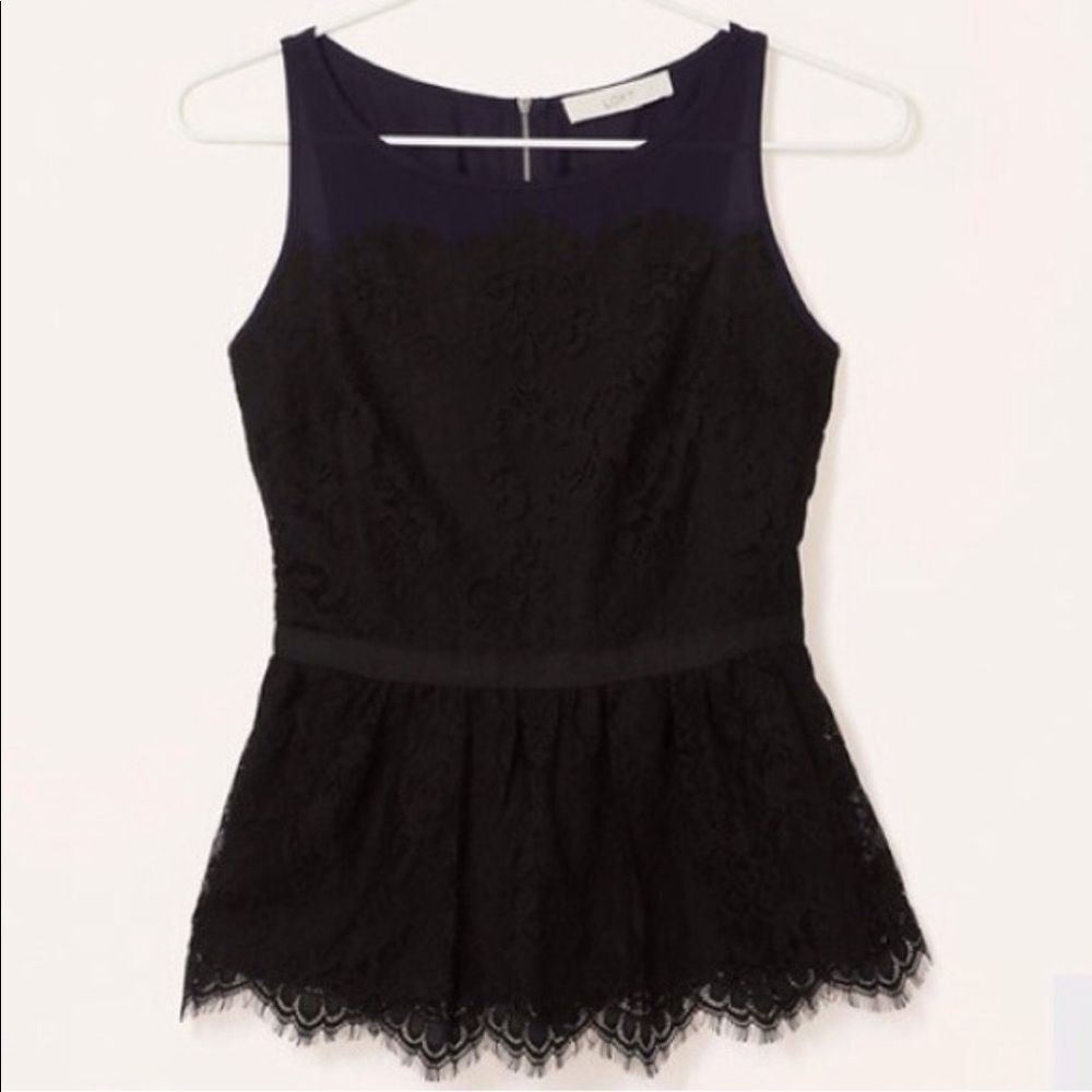 LOFT Peplum Top